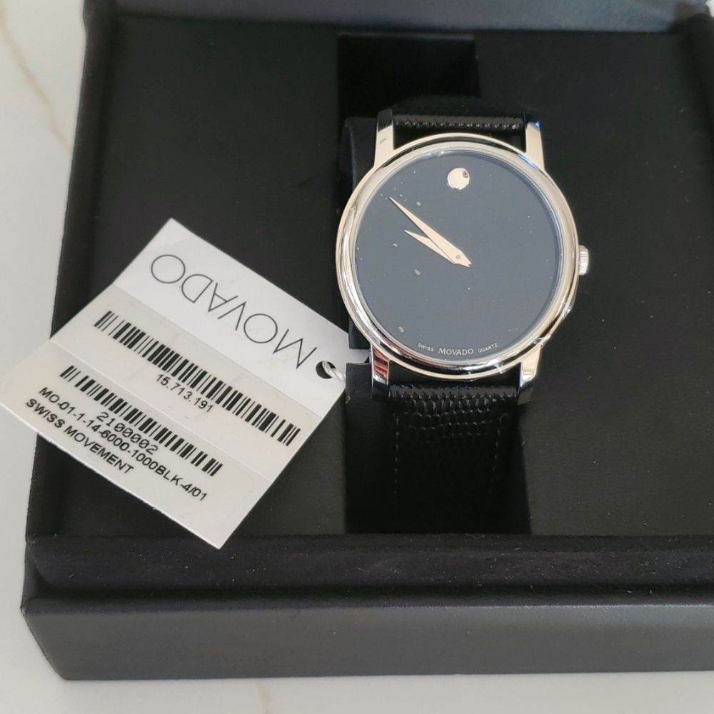 Movado men watch NWT